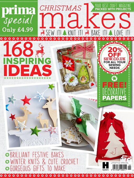 Title details for Prima Christmas Makes by Hearst Magazines UK - Available